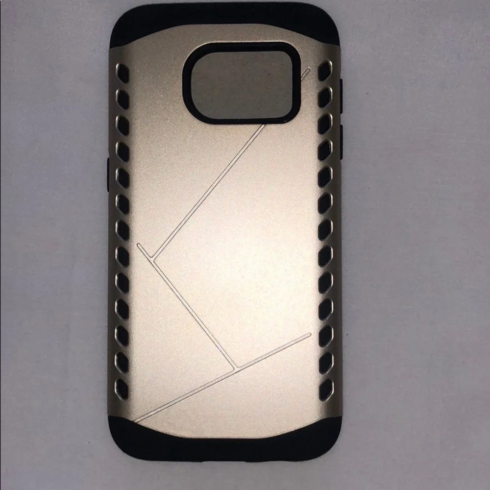 New Samsung Galaxy S7 Black Gold Cell Phone Case